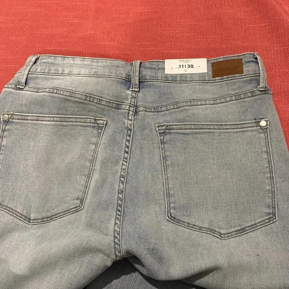 Judy Blue High Rise Tummy Control Vintage Wash Straight Jeans size 11/30 - Picture 6 of 11